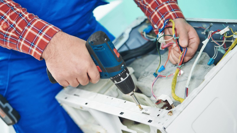 Erenler Beko Beko çamaşır makinesi kart tamiri – Su almama arızası orijinal parça ile giderildi. - Teknik servis örneği